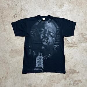 Black Notorious B.IG. Biggie Smalls Graphic T-Shirt